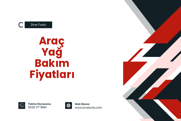 Araç Yağ Bakım Fiyatları