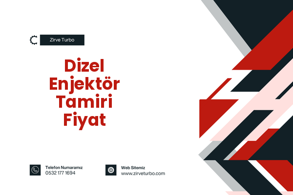 Dizel Enjektör Tamiri Fiyat